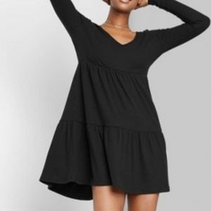 Tiered babydoll dress